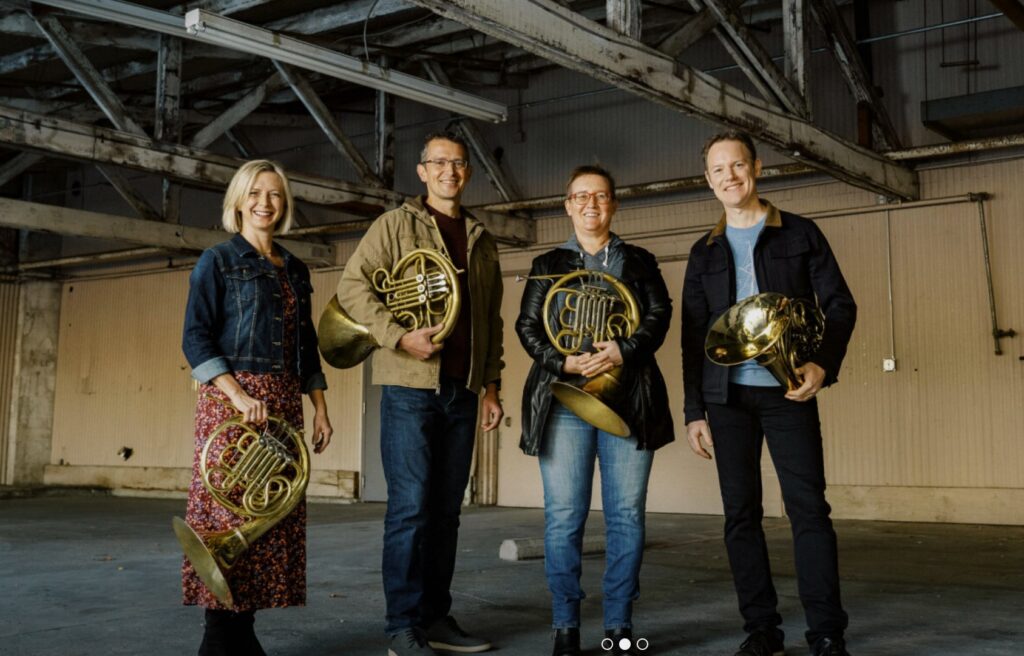 Chamber Music Palisades Presents “Voice of Four Horns” Circling The News